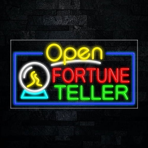 Fortune Teller LED Neon Sign 33"L x 18"H #35725
