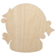 thumbnail image 1 of Fortune Teller Magical Crystal Ball Wood Shape Unfinished Piece Cutout Craft DIY Projects - 6.25 Inch Size - 1/8 Inch Thick, 1 of 7