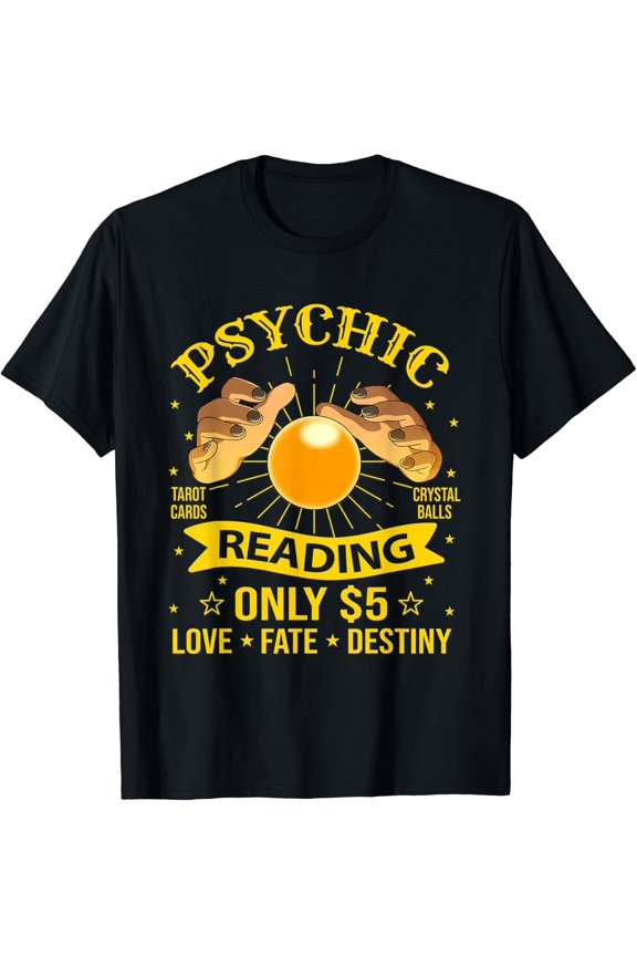 Fortune Teller Psychic Tarot Reader Circus T-Shirt Size S-5XL