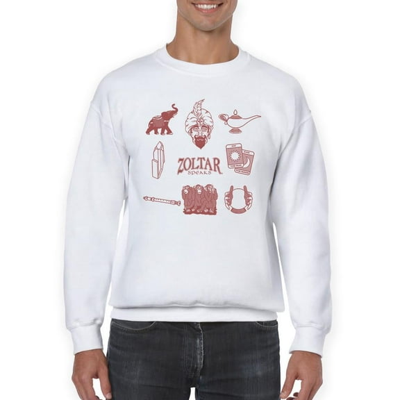 Fortune Teller Symbols Graphic Tee Men's Sweatshirt