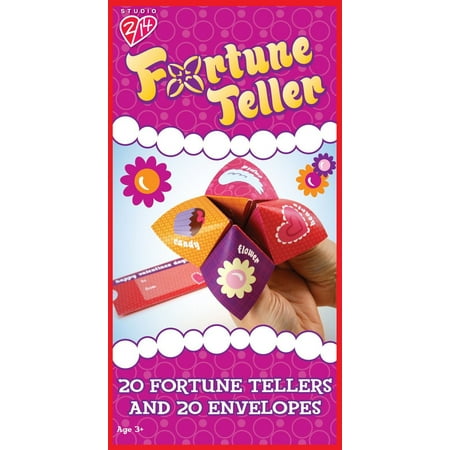 Fortune Teller Valentine's Day Cards Party Accessory