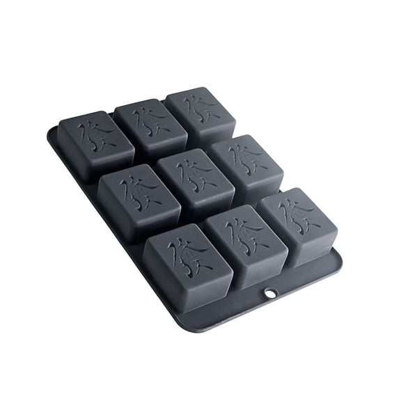 Fortunes Symbol Silicone Baking Molds 4/9 Cavities Multiple Use Cake Chocolate Maker Cultural Decoration Kitchen Essential