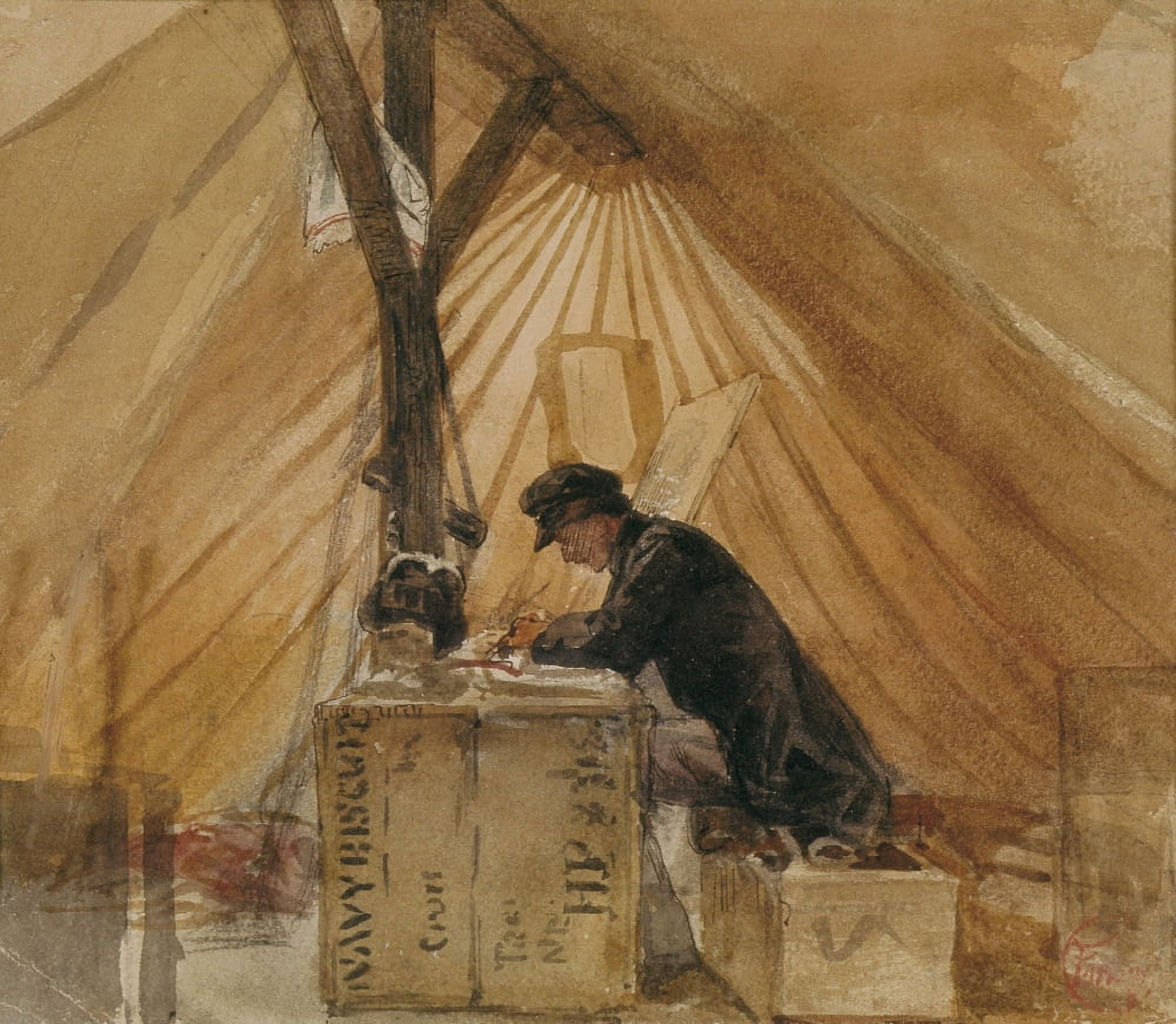 Fortunymariano (1838-1874) Canvas Art - (36 x 24)