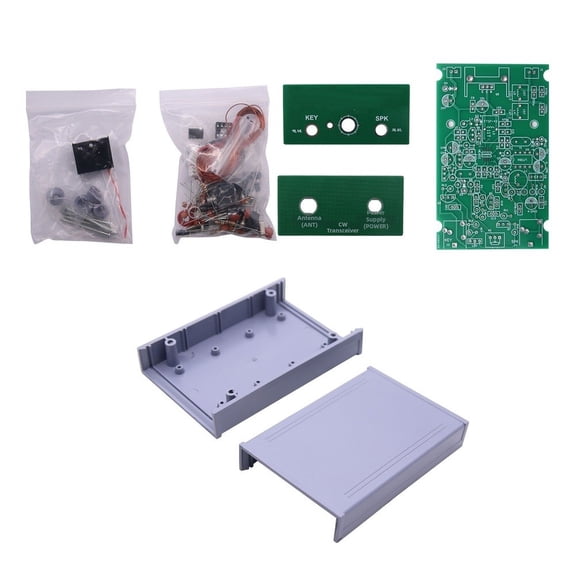 Forty 9er CW Shortwave Transceiver Kit with Case 7023KHZ DIY Build for Amateur