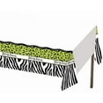 thumbnail image 1 of Forty-Licious Leopard Zebra Animal Print 40Th Birthday Party Plastic Tablecover, 1 of 1