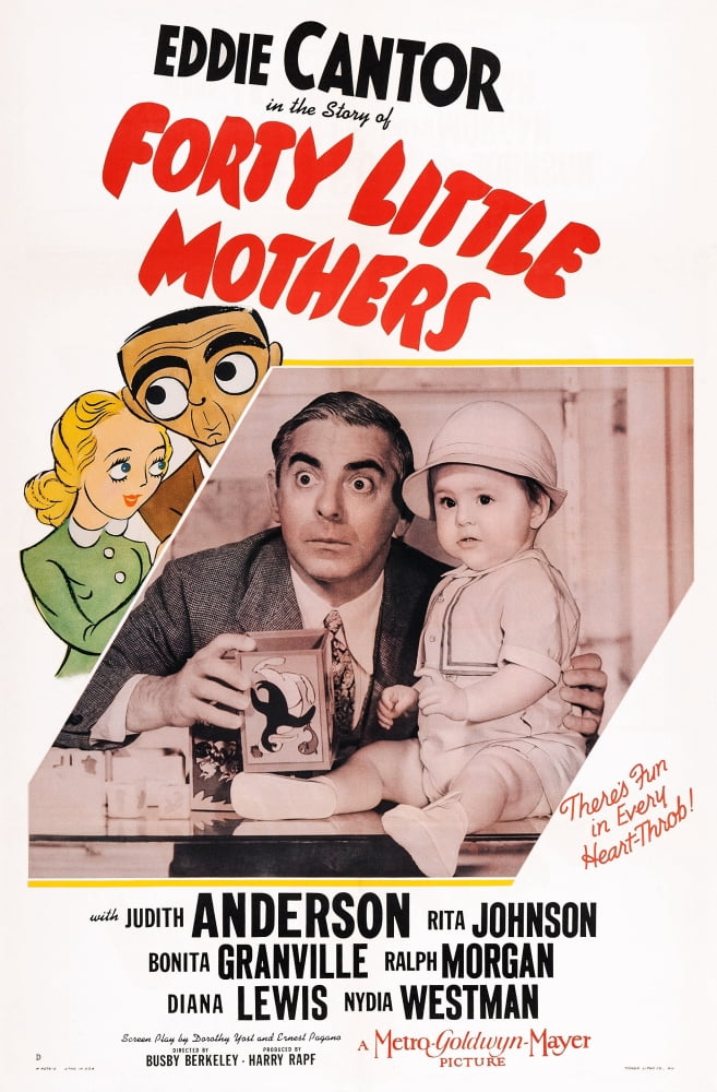 Forty Little Mothers U Canvas Art - (24 x 36)