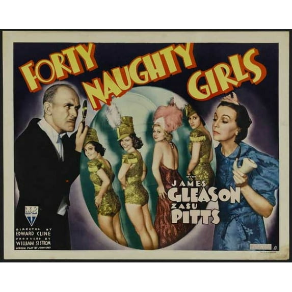 Forty Naughty Girls Movie Poster (11 x 17)