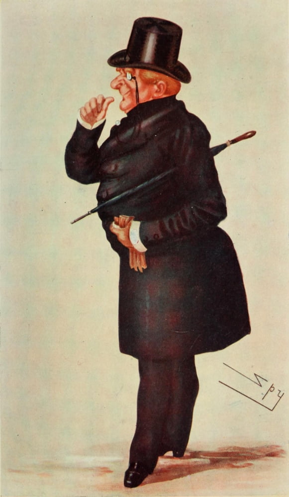 Forty Years of Spy The Marquis of Winchester 1904 Canvas Art - Leslie M Ward (24 x 36)