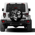 thumbnail image 1 of Foruidea Paws Us American Flag Spare Tire Cover Dust-Proof Wheel Tire Cover Fit Trailer, RV, SUV and Many Vehicle, 1 of 10