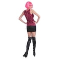 thumbnail image 1 of Forum 80\'S Pink Zebra Shirt, 1 of 1