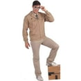 thumbnail image 1 of Adult Standard Large 44 Tan Top Gun Fighter Jet Pilot Jacket, 1 of 2