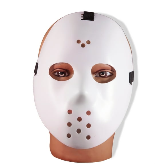 Forum Halloween Costume Horror Movie Hockey Face Mask, White, One-Size