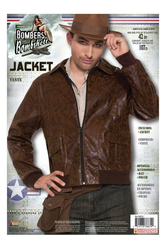 1940'S Men's Bomber Jacket