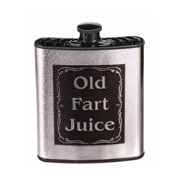 Forum Novelties 7 Oz "Old Fart Juice" Over The Hill Drinking Flask