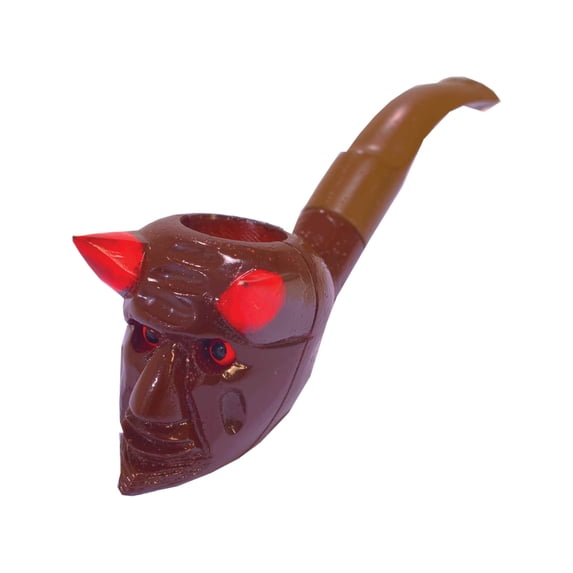 Adult Demon Devil Face Costume Accessory Novelty Pipe
