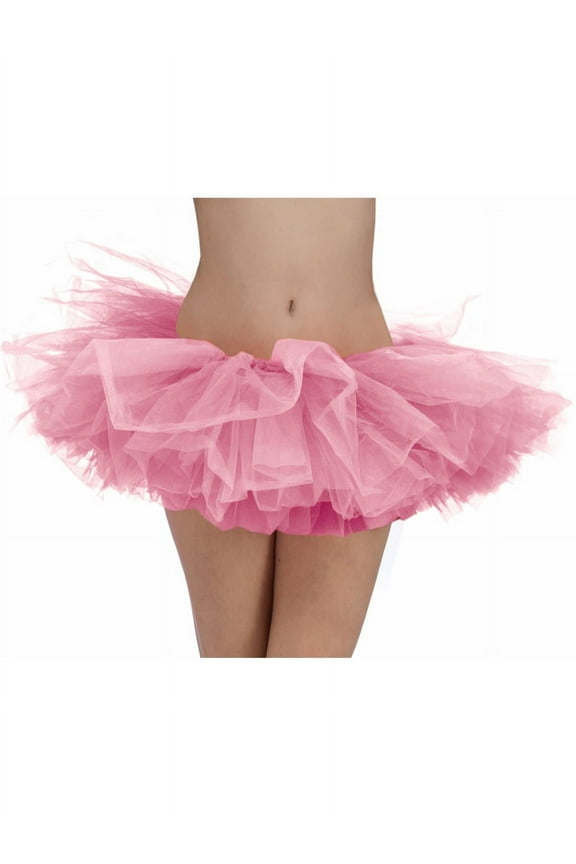 Sexy Neon Pink Retro Ballet Team School Spirit Colored Skirt Tutu