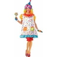 thumbnail image 1 of Women's Wiggles The Clown Costume, 1 of 2