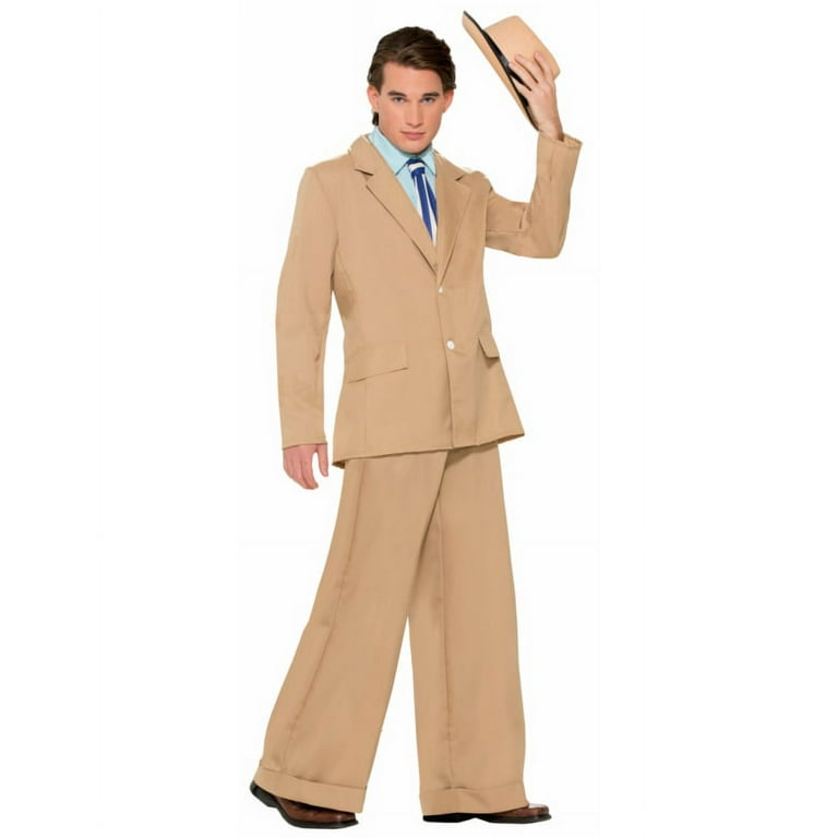 Mens Gold Coast Gentleman 20s Suit Adult Costume Male Halloween Mens Gold Coast Gentleman 20s Suit Adult Costume Male Halloween
