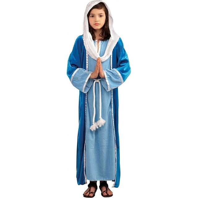 Forum Novelties Biblical Times Deluxe Mary Costume, Child Large
