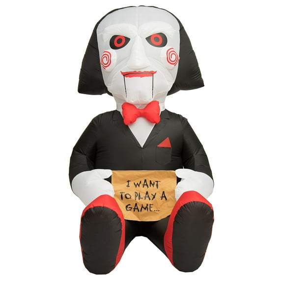 Inflatable Saw Jigsaw Puppet Yard Decoration
