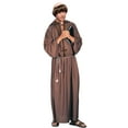 thumbnail image 1 of Forum Novelties Brown Monk Robe Costume Adult Standard Male, 1 of 2