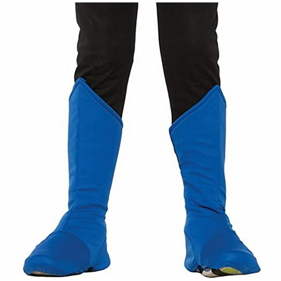 Child's Be Your Own Superhero Super Hero Blue Boot Tops Costume Accessory