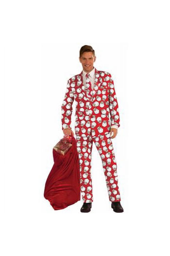 Co-Santa Claus Suit Men's Fancy-Dress Costume for Adult, XL