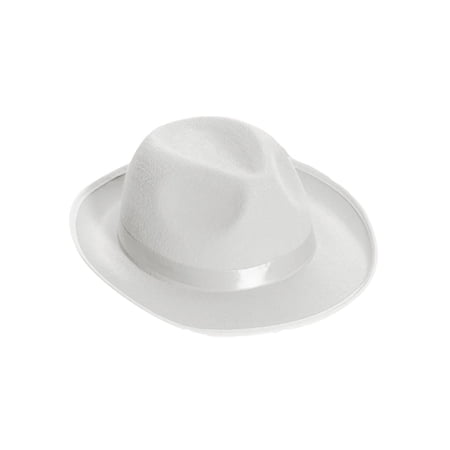 White Deluxe Fedora