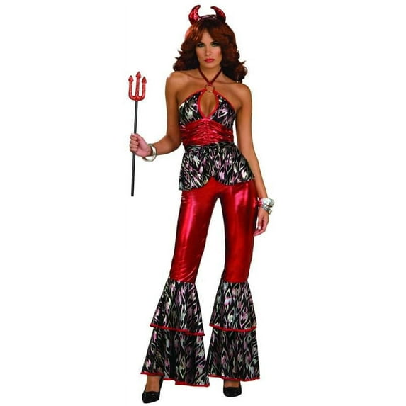 Forum Novelties Disco Devil Diva Adult Costume Standard Female