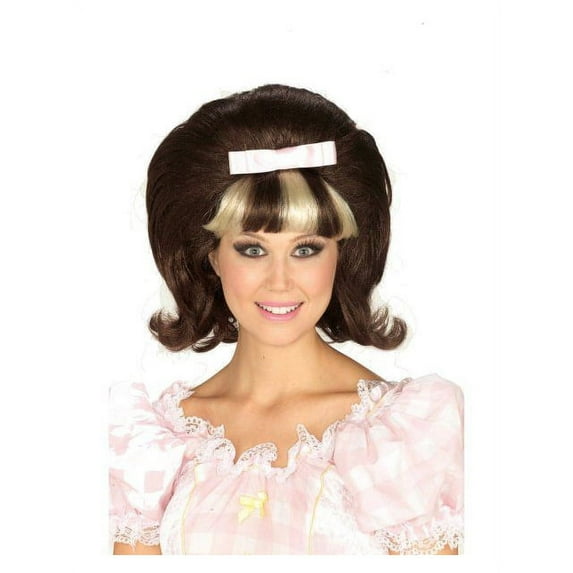 Forum Novelties FRM-60407-C 60's Princess Brown & Blonde Adult Costume Wig