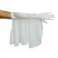 thumbnail image 1 of Forum Novelties Ghost White Flutter Costume Gloves Adult One Size Unisex, 1 of 5