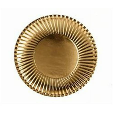 Gold Party Supplies Dessert Paper Plates (10)