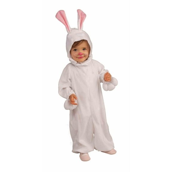 Rubies Lil White Bunny Rabbit Costume for Toddlers, Unisex 2T-4T