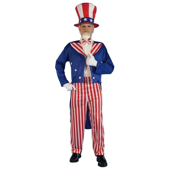 Rubies Uncle Sam Costume for Adults, Men's Large