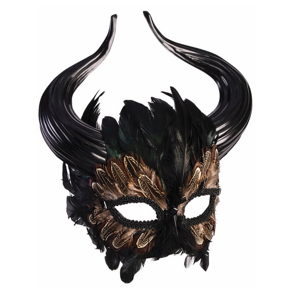 Forum Novelties Mythical Creature Minotaur Adult Costume Half Face Mask