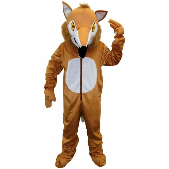 Forum Novelties Promo Mascot Fox Animal Men\'s Halloween Fancy-Dress Costume for Adult, One Size
