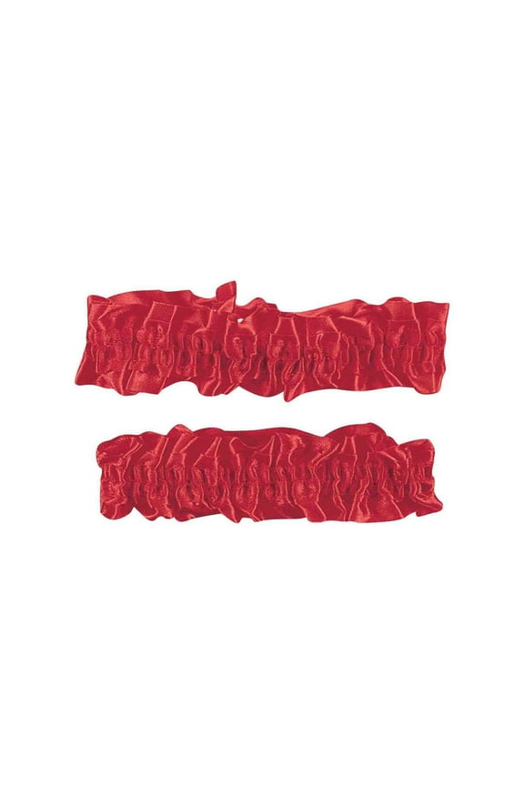 New Womens Sexy Red Garter Costume Accessory