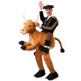 thumbnail image 1 of Ride a Bull Brown Animal Adult Male Costume One Size, 1 of 2