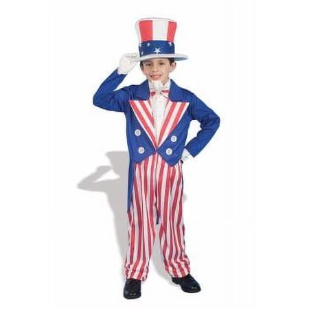 Forum Novelties Uncle Sam Male Fancy-Dress Costumes for Child, Boys L