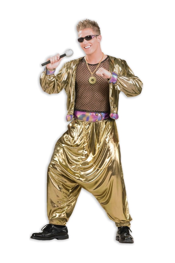 Video Super Star 80s Men's Costume