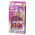 thumbnail image 1 of Women's Circus Sweetie Pink Polka Dot Costume Accessory Clown Nails, 1 of 3