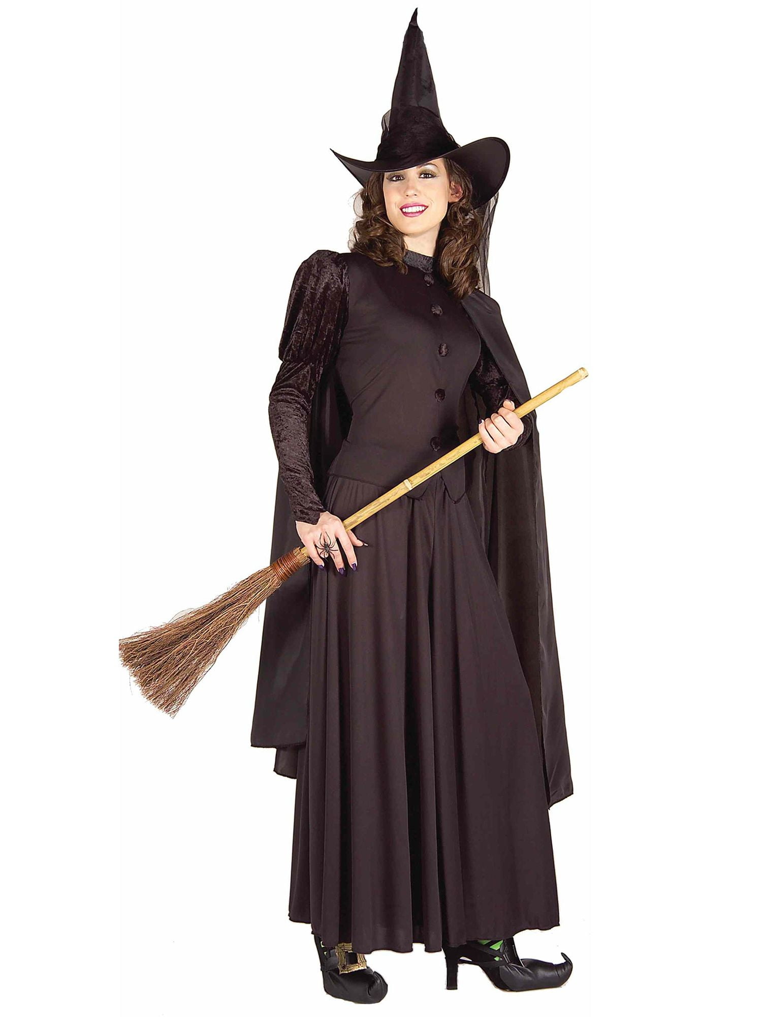 Free Shipping! Classic Witch Adult Costume - Walmart.com 