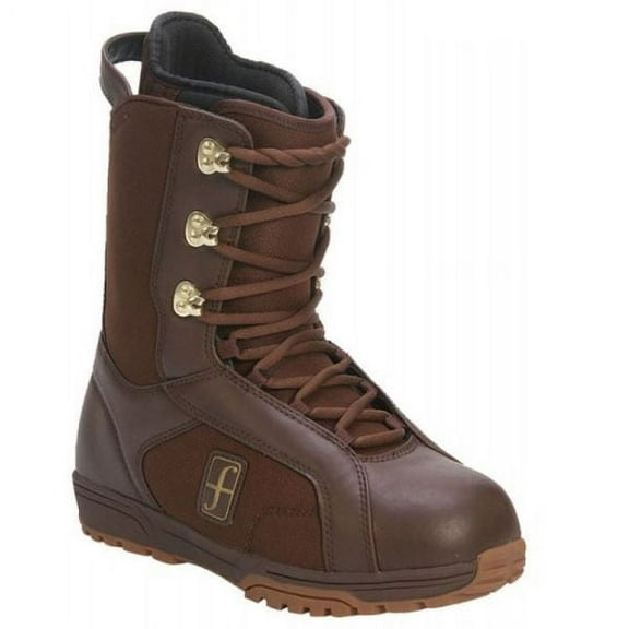 Forum Women's Aura Snowboard Boots Chocolate/Gold - 4