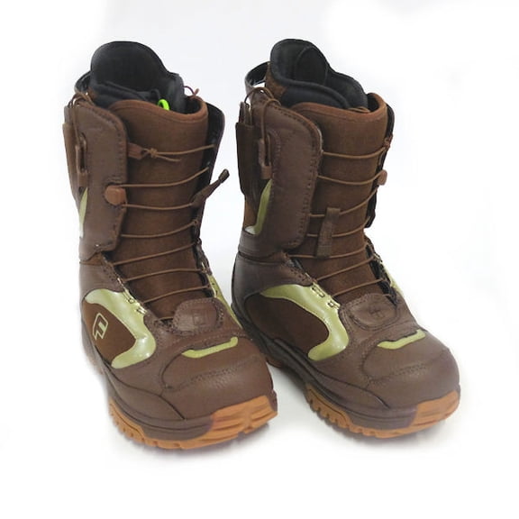 Forum Women's League SLR Snowboard Boots Brown/Khaki - 4