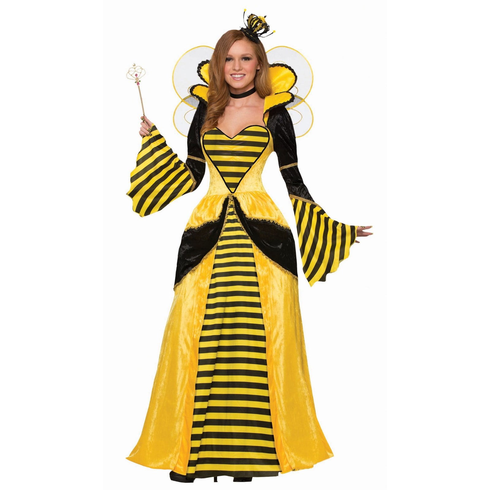 Queen Bee Costume Adult Uk Size 10 14