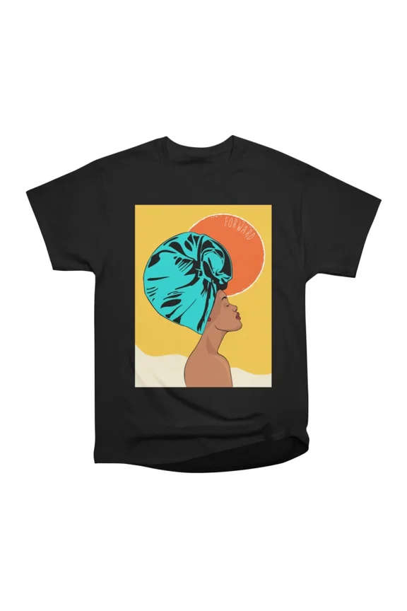 Forward Turquoise Turban T-Shirt Tee Gift For Him Merch For Her Apparel For Friend