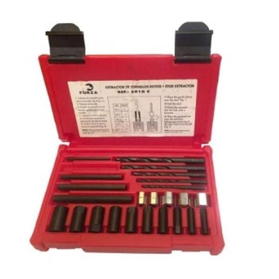 Forza FZ5010KI Bolt & Screw Extractor Set with Left Drills