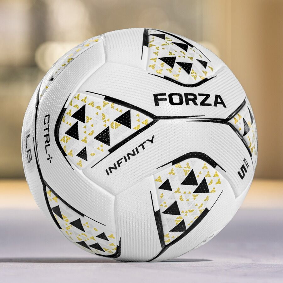 Forza Infinity Freestyle Football – WFFA‑Compliant Street Football Size 4/5, Low & Mid Bounce, Tacky PU Grip, Durable EVA Foam – Ideal for Street & Garden Freestyle Tricks
