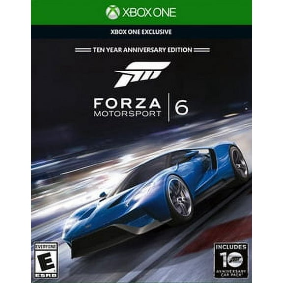 Forza Motorsport 6 Microsoft Xbox One 885370901450