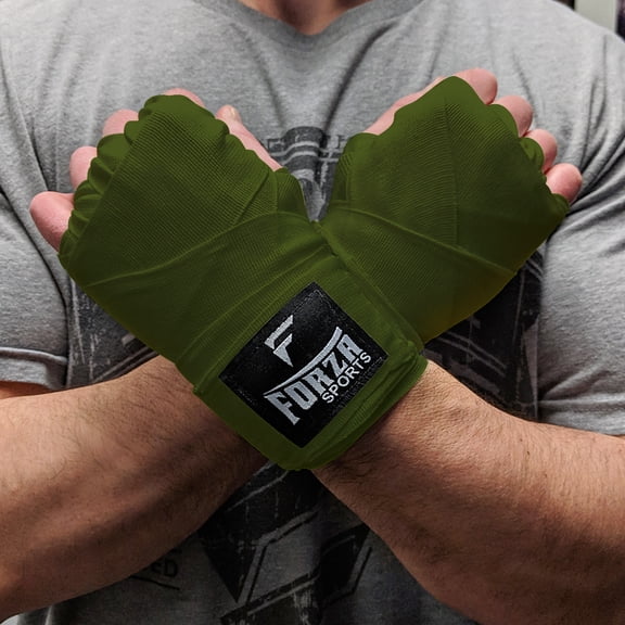 Forza Sports 180" Mexican Style Boxing Handwraps - Military Green